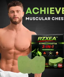 RZXEA™ Gynecomastia 3 in1 Nano Microneedle Patch