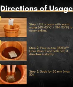 RZXEA™ Core Reset Foot Bath Set
