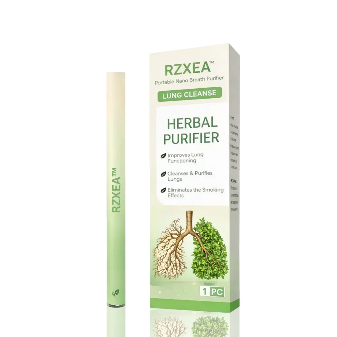 RZXEA™ Portable Nano Breath Purifier for Deep Lung Cleansing and Detoxification (Only 2 Minutes Daily, Visible Improvements in 7 Days) For Smokers Cough, Shortness of Breath, Mucus Buildup, Congestion, and More