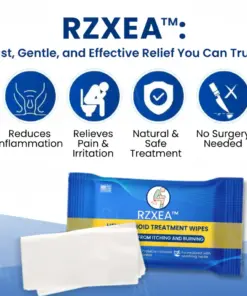 RZXEA™Hemorrhoid Treatment Wipes