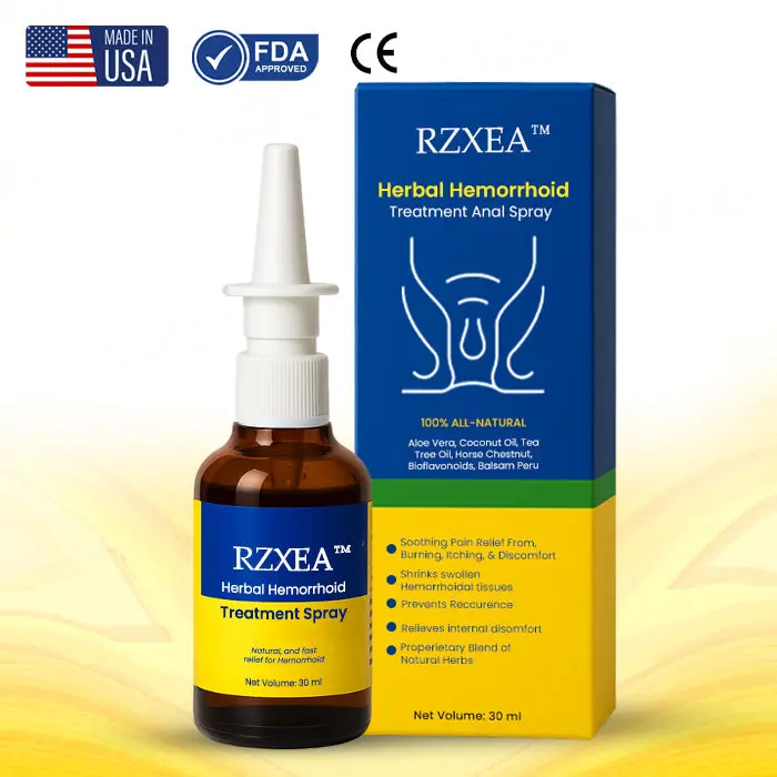 RZXEA™ Herbal Hemorrhoid Anal Spray (No-Touch Relief)