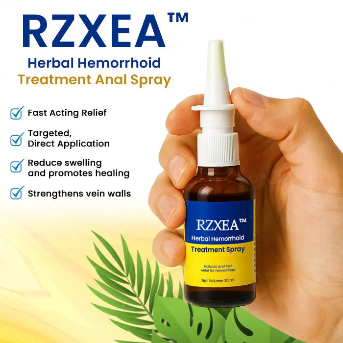 RZXEA™ Herbal Hemorrhoid Anal Spray (No-Touch Relief)