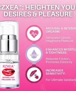 RZXEA™ Intense Fast Orgasmic Gel Ignite a Symphony of Pure Sensation