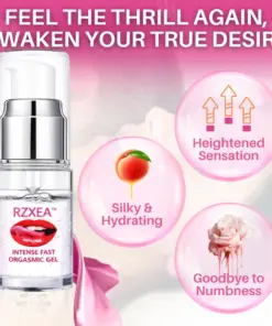 RZXEA™ Intense Fast Orgasmic Gel Ignite a Symphony of Pure Sensation