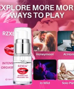 RZXEA™ Intense Fast Orgasmic Gel Ignite a Symphony of Pure Sensation