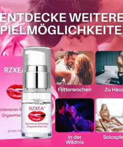 RZXEA™ Intensives, Schnelles Orgasmisches Gel Entfesseln Sie eine Symphonie purer Empfindungen