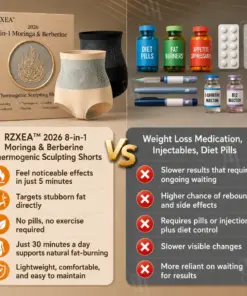 RZXEA™ 2026 8-in-1 Moringa & Berberine Thermogenic Sculpting Shorts