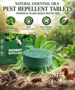 RZXEA™ Natural Peppermint Rodent Repellent Tablets