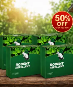 RZXEA™ Natural Peppermint Rodent Repellent Tablets