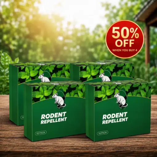 RZXEA™ Natural Peppermint Rodent Repellent Tablets - Rzxea