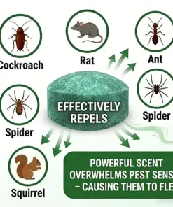 RZXEA™ Natural Peppermint Rodent Repellent Tablets