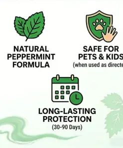 RZXEA™ Natural Peppermint Rodent Repellent Tablets