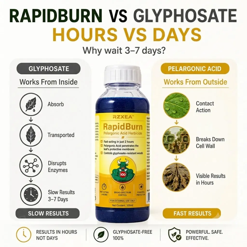 RZXEA™ RapidBurn Pelargonic Acid Herbicide