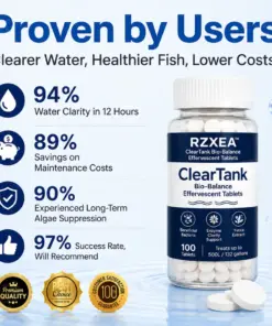 RZXEA™ ClearTank Bio-Balance Effervescent Tablets