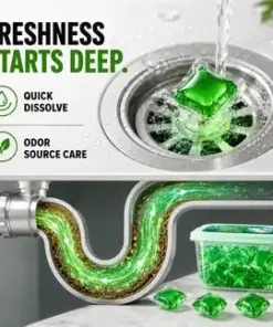 RZXEA™ 4-in-1 SewerBio Probiotic Drain Repair Pods