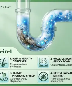 RZXEA™ 4-in-1 SewerBio Probiotic Drain Repair Pods