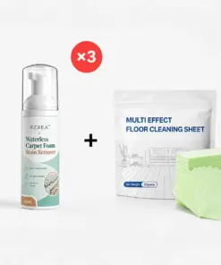 RZXEA™ Waterless Carpet Foam Stain Remover