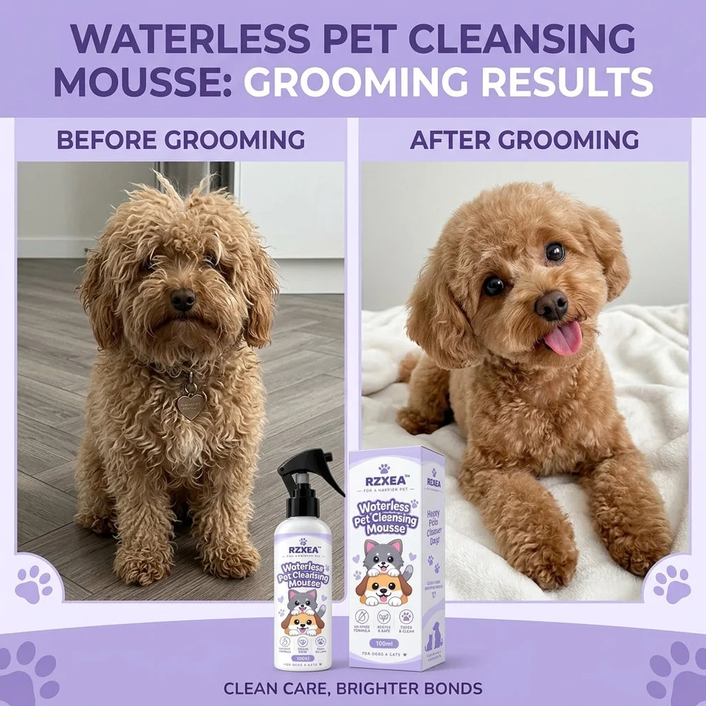 RZXEA™ Waterless Pet Cleansing Mousse - Image 2
